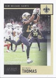 2020 Score Base Set Michael Thomas #267 card