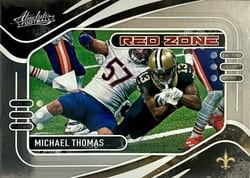 2021 Panini Absolute Red Zone Michael Thomas #15 card