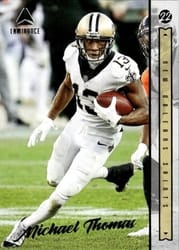 2022 Panini Luminance Base Set Michael Thomas #50 card