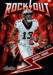 2023 Panini Absolute Rock Out Michael Thomas #12 card