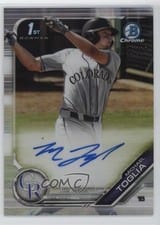 2019 Bowman Draft Chrome Picks Autograph Michael Toglia #CDA-MT card