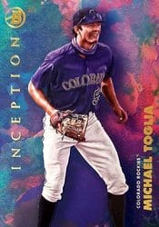 2021 Bowman Inception Base Set Michael Toglia #83 card