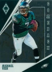 2019 Panini Phoenix Comeback Michael Vick #8 card