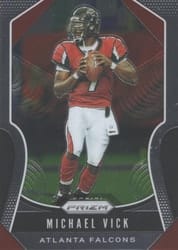 2019 Panini Prizm Base Set Michael Vick #298 card