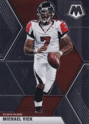 2020 Panini Mosaic Base Set Michael Vick #17 card