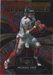 2020 Panini Select Turbocharged Michael Vick #T7 card
