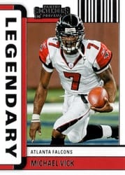 2022 Panini Contenders Legendary Contenders Michael Vick #LGD-MVI card
