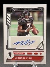 2023 Donruss Signature Marks Michael Vick #SM-MV card