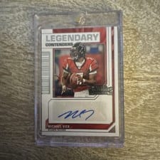2023 Panini Contenders Legendary Contenders Autographs Michael Vick #23 card