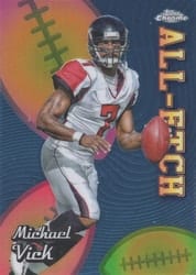 2024 Topps Chrome Chrome All-Etch Michael Vick #CAE-MV card