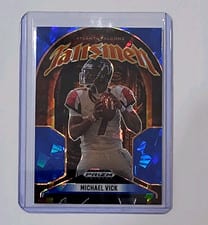 2025 Panini Prizm Black Talismen Michael Vick #8 card