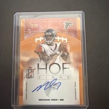 2025 Topps Signature Class HOF Signs Michael Vick #HOF-MV card