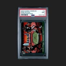 2024 Clearly Donruss Downtown Duos Michael Vick / Michael Penix Jr. #14 card