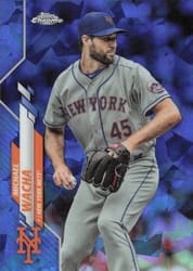 2020 Topps Chrome Sapphire Edition Base Set Michael Wacha #534 card