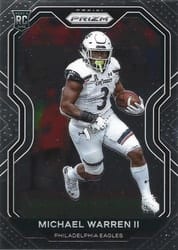 2020 Panini Prizm Base Set Michael Warren II #345 card