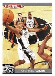 2004-05 Topps Total Base Set Michael Wilks #305 card