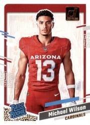 2023 Donruss Rated Rookie Portrait Michael Wilson #29 card