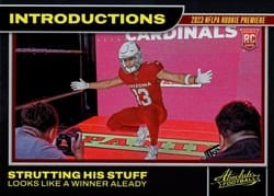 2023 Panini Absolute Introductions Michael Wilson #13 card