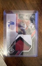 2023 Panini Limited Rookie Patch Autographs Jumbo Michael Wilson #168 card