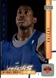 2001-02 Upper Deck Base Set Michael Wright #191 card