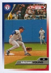 2005 Topps Total Base Set Michael Young #470 card
