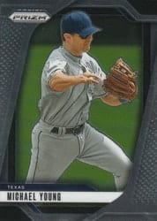 2025 Panini Prizm Base Set Michael Young #244 card
