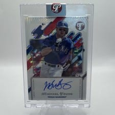 2025 Topps Pristine Pristine Autographs Michael Young #PA-MY card