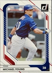 2026 Donruss Base Set Michael Young #72 card