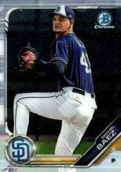 2019 Bowman Chrome Prospects Michel Baez #BCP-106 card