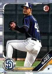 2019 Bowman Prospects Michel Baez #BP-106 card