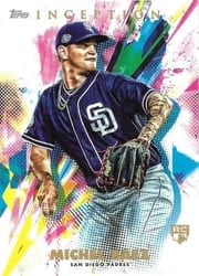 2020 Topps Inception Base Set Michel Baez #18 card