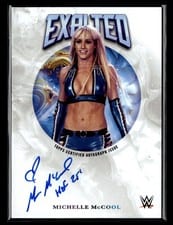 2025 Topps Exalted WWE Wrestling Exalted Autographs Michelle McCool #EXA-MIC card