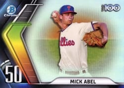 2022 Bowman Scouts' Top 100 Mick Abel #BTP-50 card
