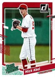 2023 Donruss Base Set Mick Abel #58 card