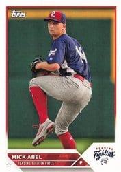 2023 Topps Pro Debut Base Set Mick Abel #PD-86 card