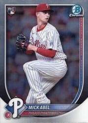 2025 Bowman Chrome Base Set Mick Abel #11 card