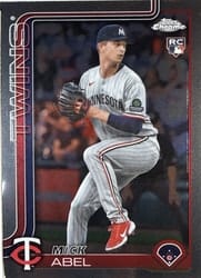 2025 Topps Chrome Update Base Set Mick Abel #USC49 card