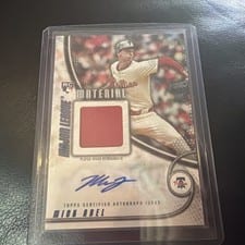 2025 Topps Update Major League Material Autographs Mick Abel #MMAU-MA card