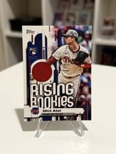 2025 Topps Update Rising Rookies Relics Mick Abel #RRR-MA card