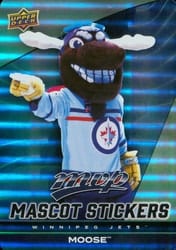 2025-26 Upper Deck MVP Mascot Stickers Mick E Moose #MS-29 card