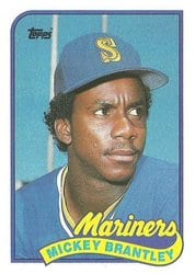 1989 Topps Base Set Mickey Brantley #568 card