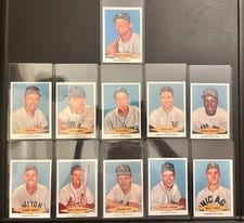 1954 Red Heart Mickey Mantle card