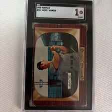 Mickey Mantle 1955 Bowman #202