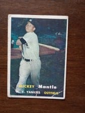 Mickey Mantle 1957 Topps #95