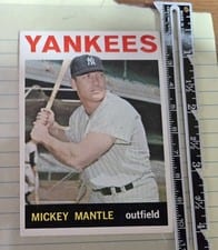 1964 Topps Mickey Mantle #50 card