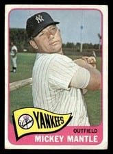 1965 Topps Mickey Mantle #350 card