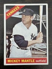 1966 Topps Mickey Mantle #50 card
