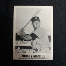 1977 TCMA Renata Galasso Mickey Mantle #7 card