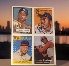 1991 Topps East Coast National Reprint Mickey Mantle card