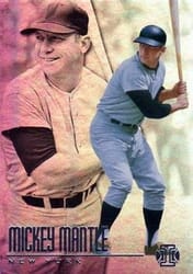 2018 Panini Chronicles Illusions Mickey Mantle #7 card